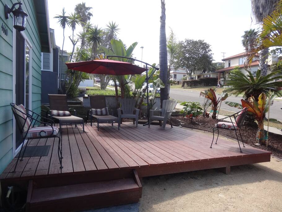 Front deck