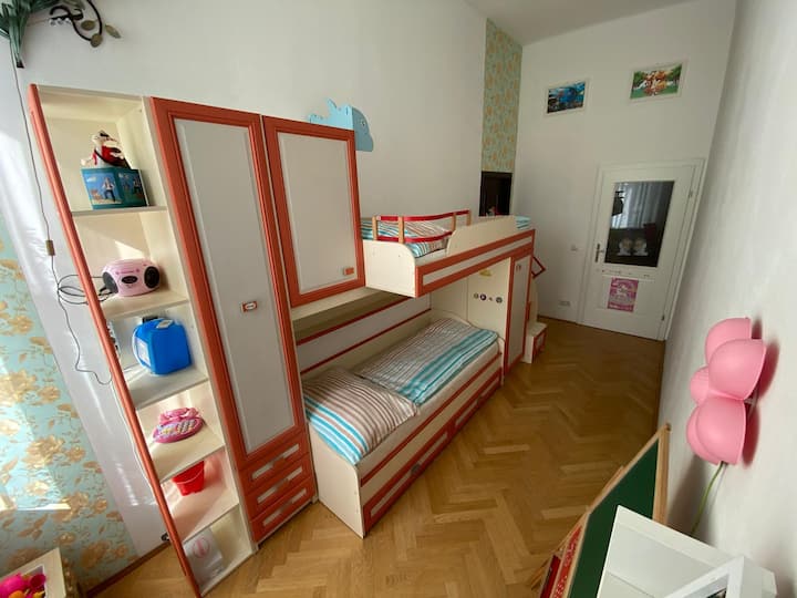 Chumba cha 2, ukubwa wa kitanda 1,85×80