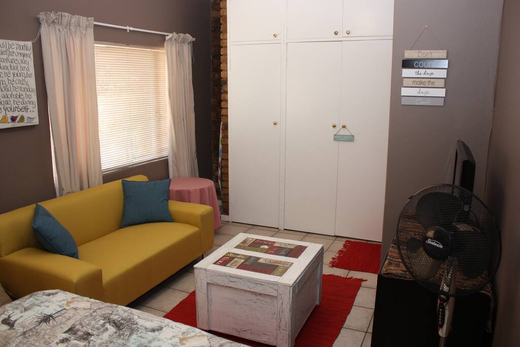 Combined Lounge and Bedroom