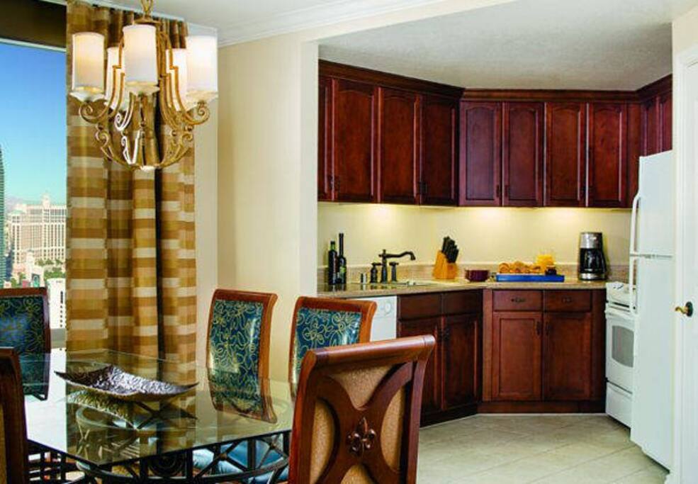 Kitchen and Dining Area