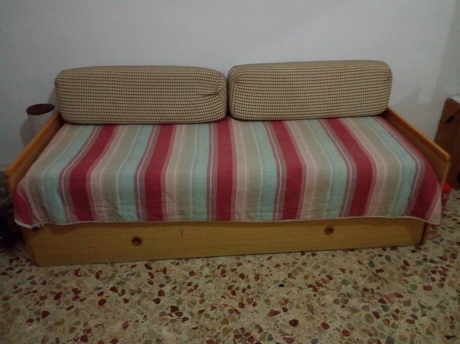 divano letto 2 posti con letti separabili