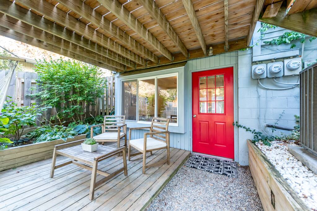 One of two entryways into your apartment