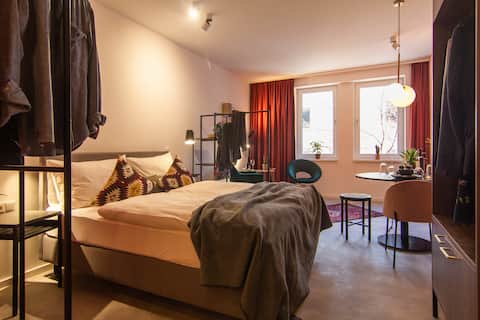 Top performing Airbnb: Cervena Astoria: Studio Apt ideal connection 29m2 in Nürnberg