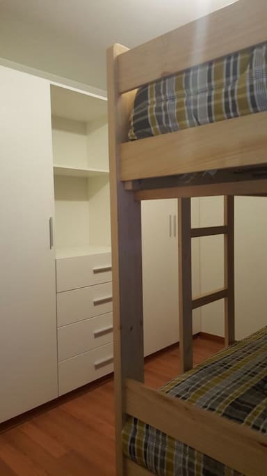 Private room with plenty of storage room for your clothes and personal belongings