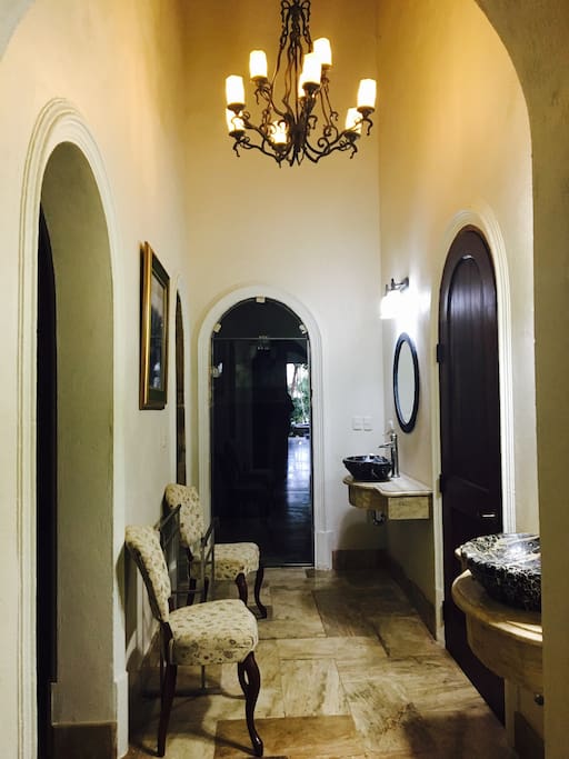 Suite Bathroom Corridor