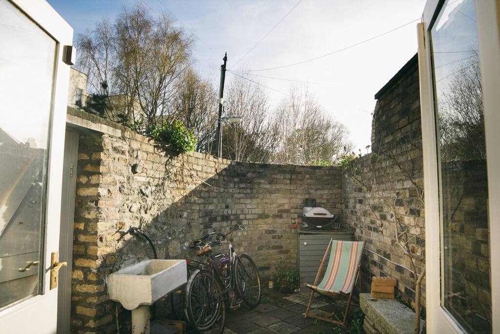 Patio area.