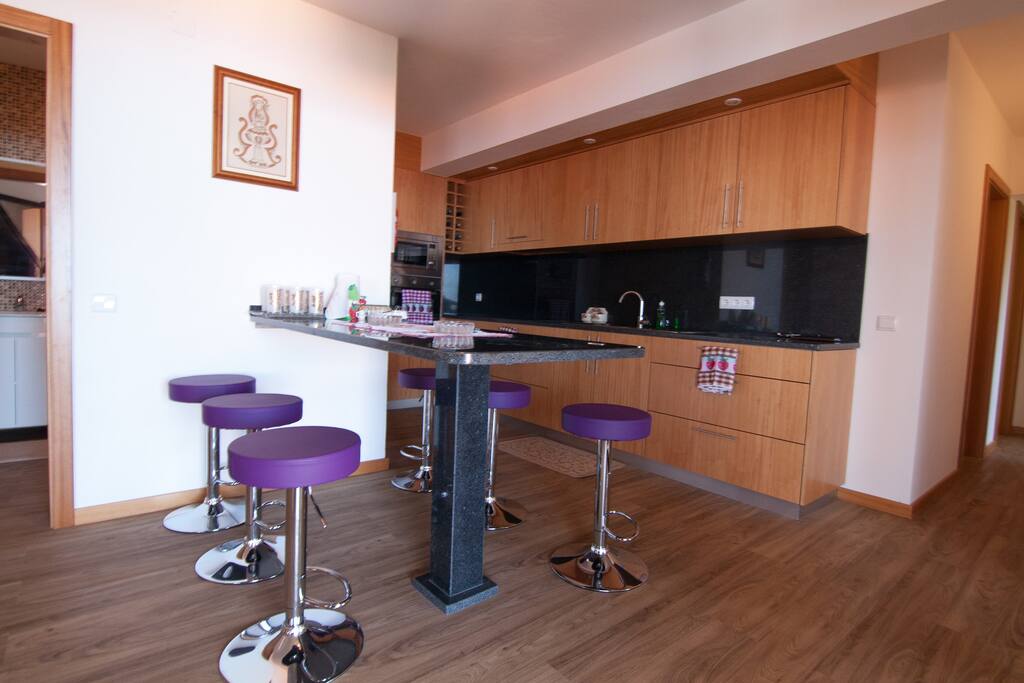 Fully equipped kitchen