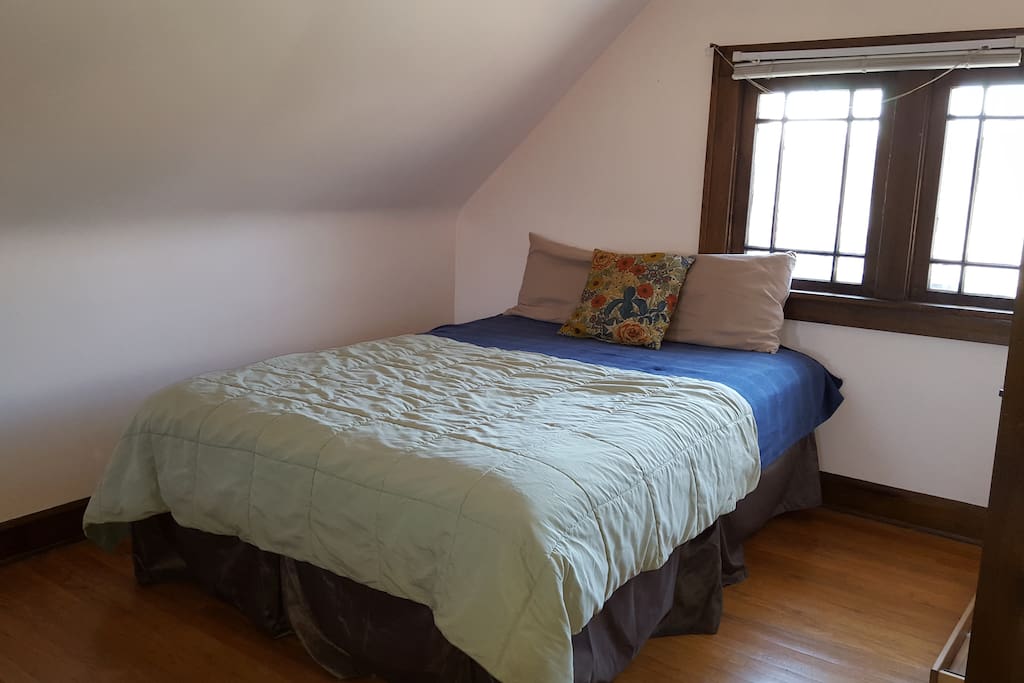 Third floor. Entire floor with walk in closet, TV and lounging area.