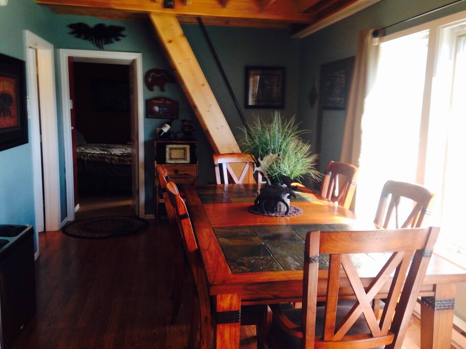 Dining Room (extra chairs are available)