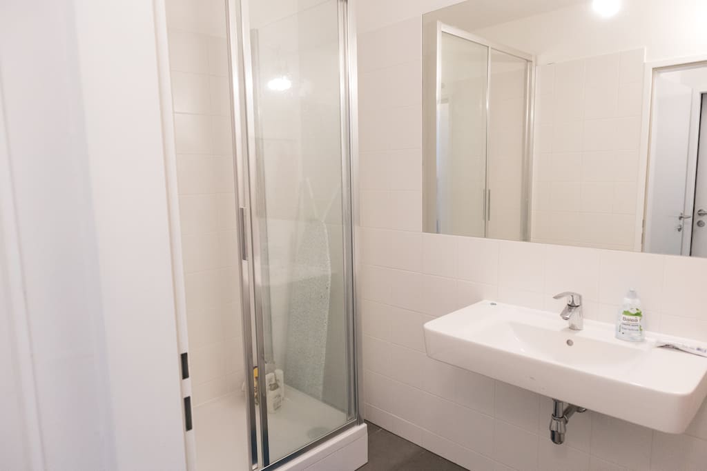 One of two bathrooms you can use and share with the others