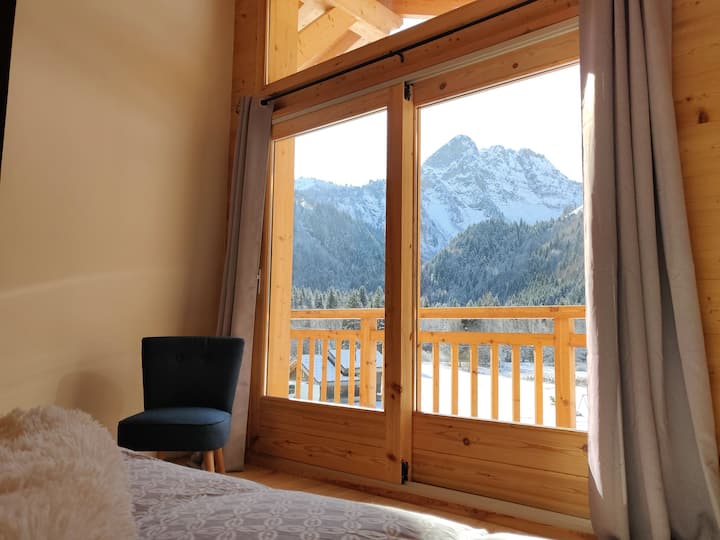 Blick auf das Zimmer 