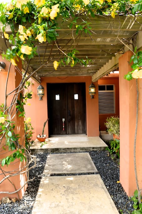 The Villa Entrance