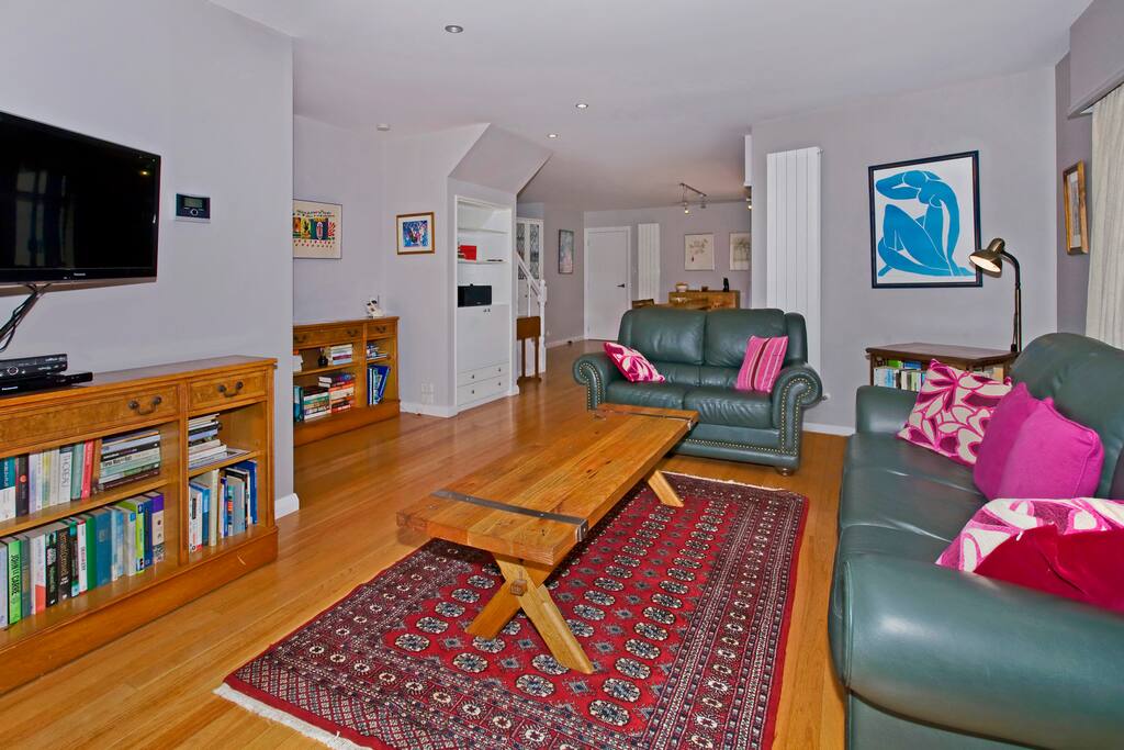 Spacious open plan living-dining-kitchen