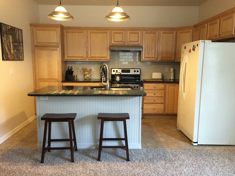 Fully equipped kitchen