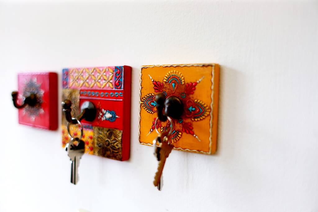 House Key & Bedroom Key