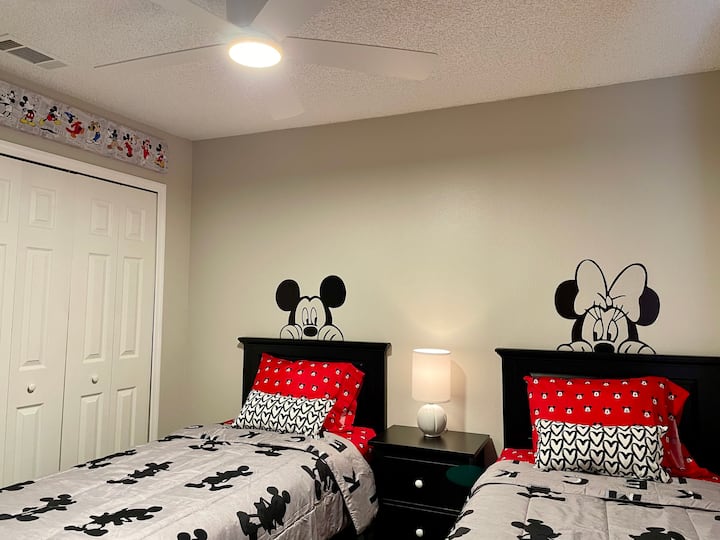 Slaapkamer met 2 Aparte Bedden