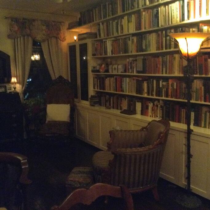 Over 1500 books to peruse when you need a break from the whirlwind of Manhattan