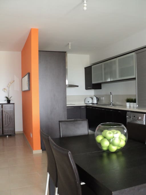 Kitchnen and dinning area