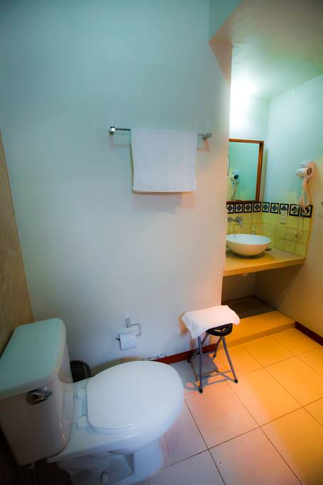 Todas las habitaciones con baño Privado