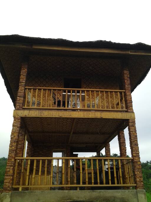 2 story unique open air design.