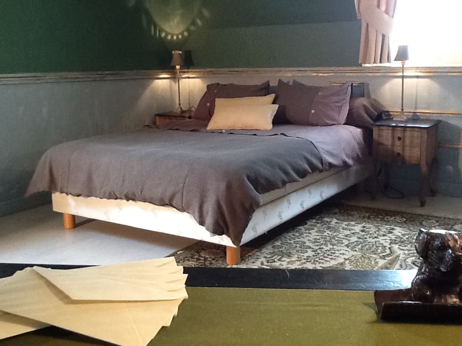 Chambre calme avec vue exceptionnelle.