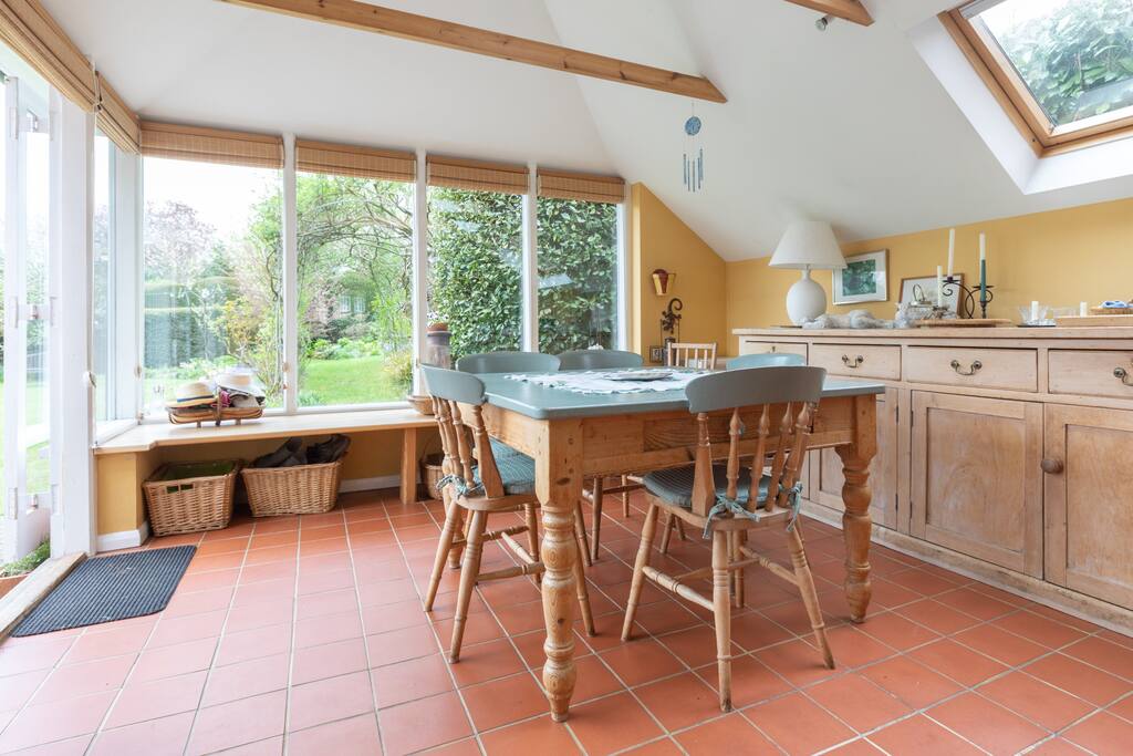 Enjoy breakfast, served each morning in the sun room