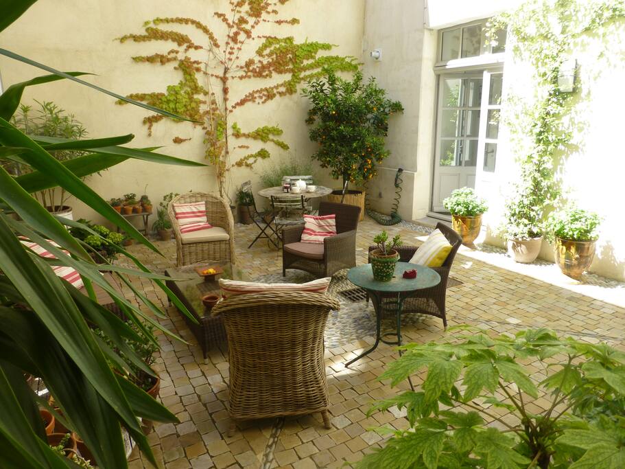 Vue du patio