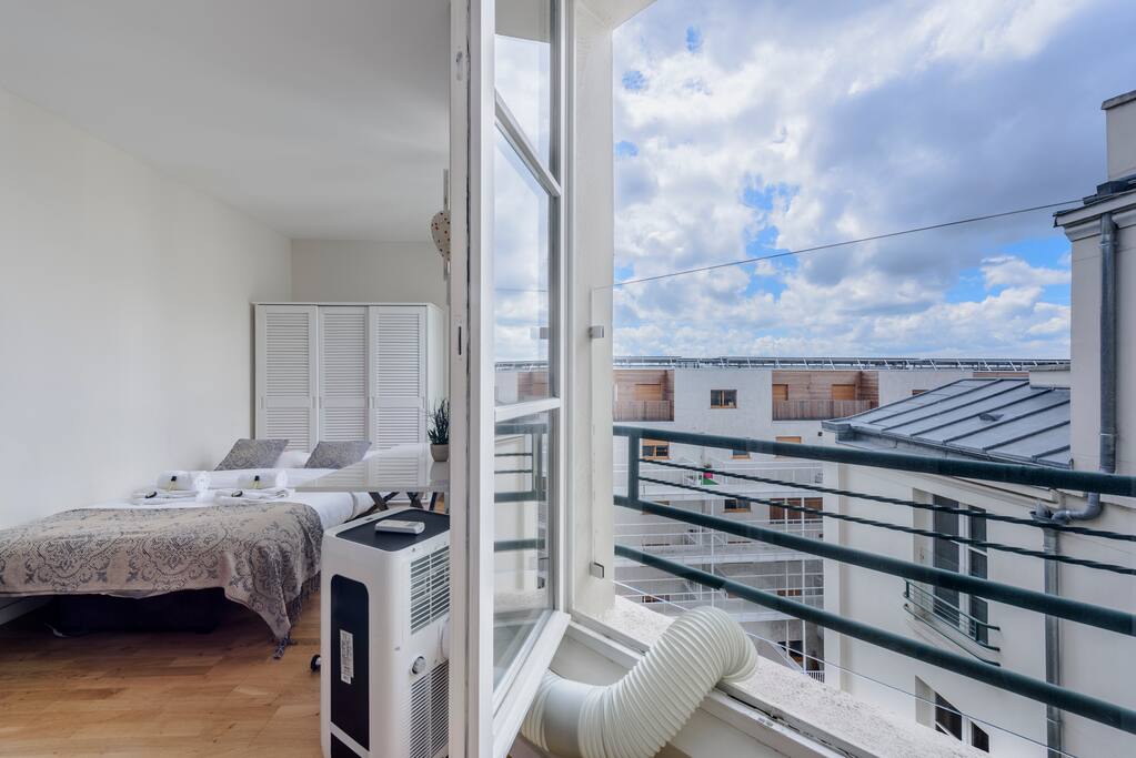 Bright and airy studio