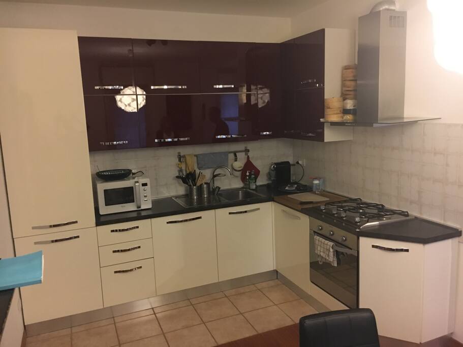 Cucina a vista