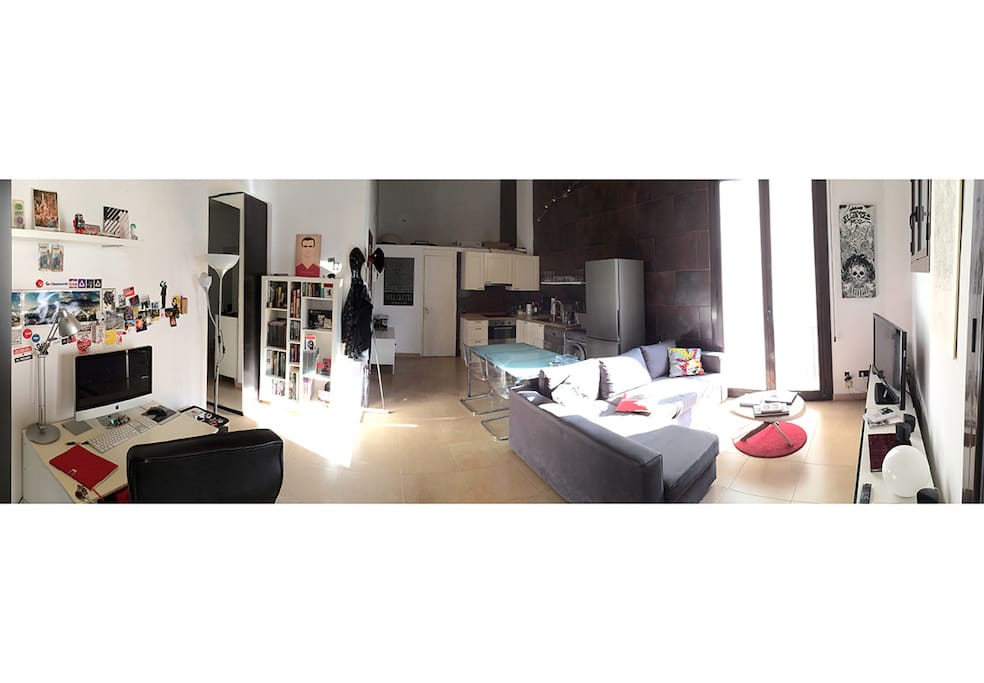 Living room view.