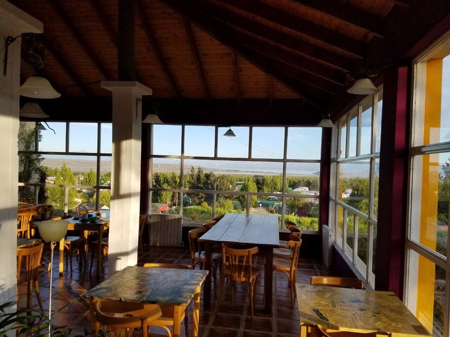 Vista desde el comedor