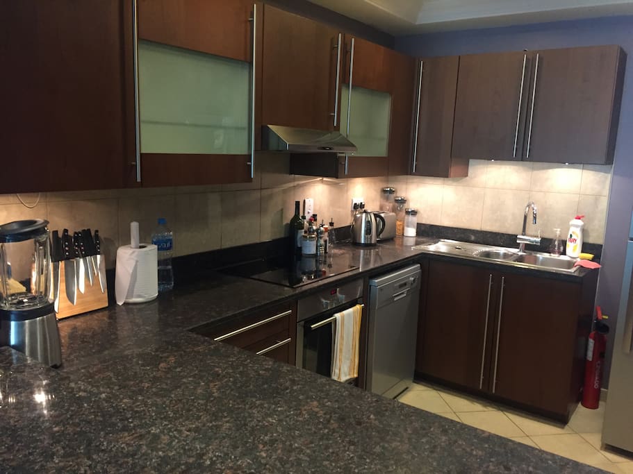 Well equipped kitchen