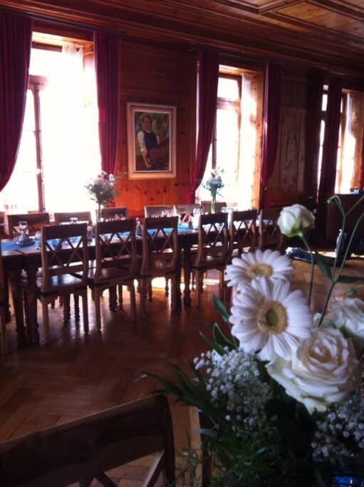 Salle à manger historique.