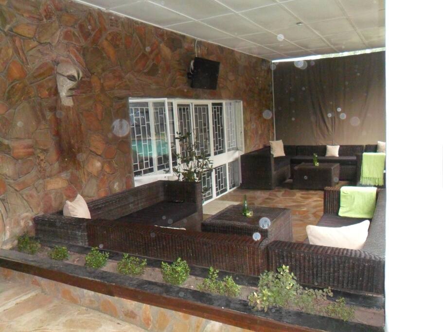 Pool verandah