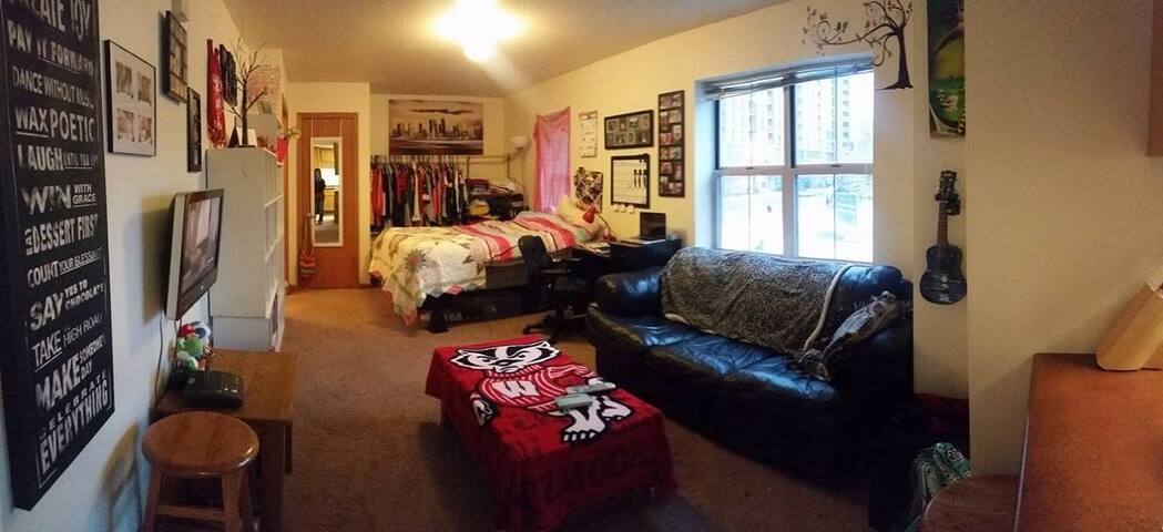 Cute Studio Apt in the Heart of Downtown Madison!