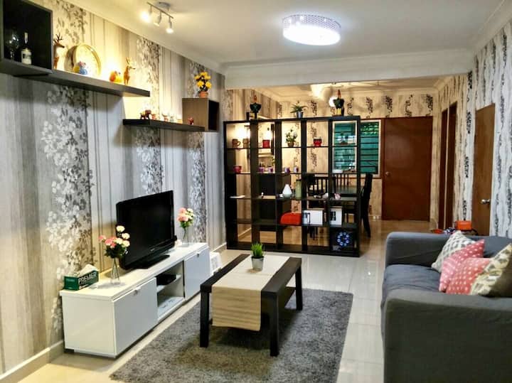 #6pax Budget Homestay in Bentong Town 3Rooms【梦幻时光】