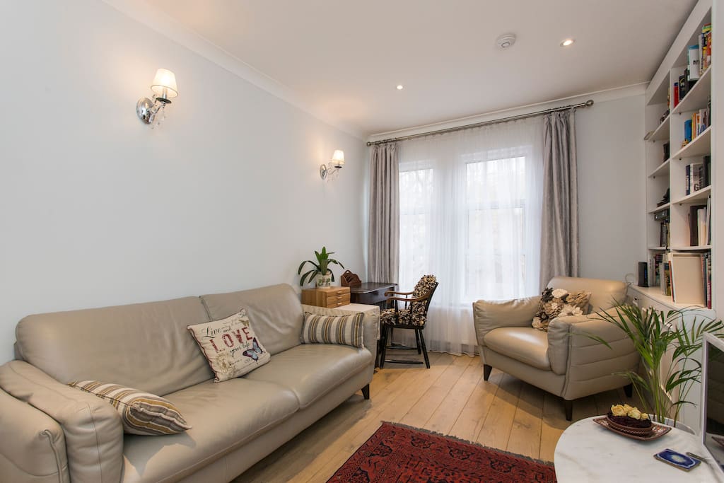 Comfy sofa in the living room