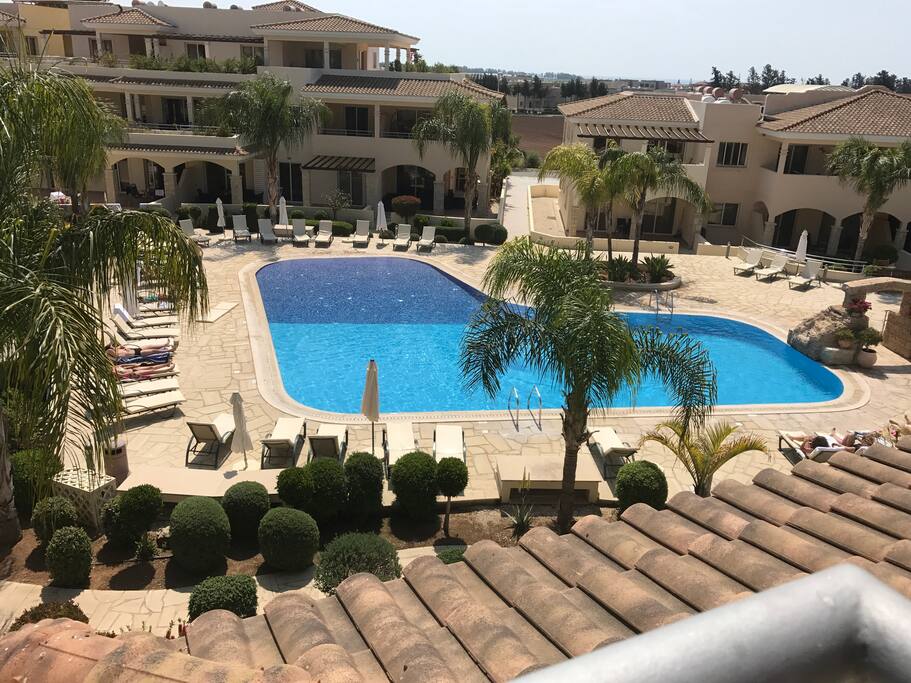View from veranda.