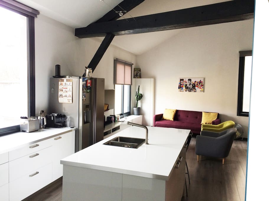 Niveau R+1 : espace cuisine