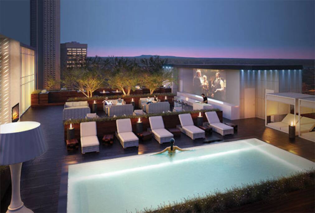 Pool & BBQ entertainment area