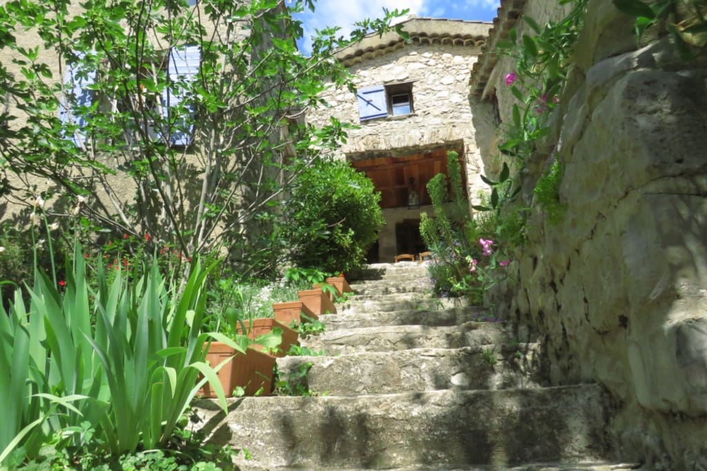 L'entrée du gîte