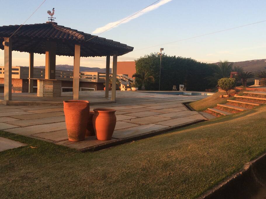 Caramanchão Piscina