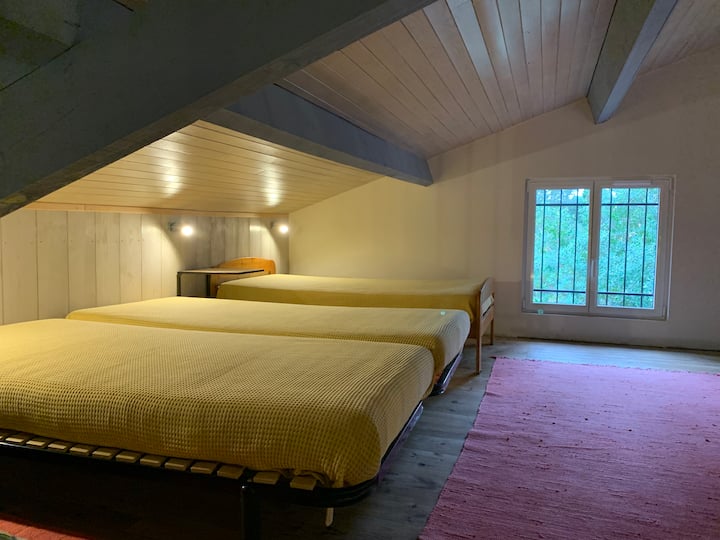 la rochelle: 3 кревета 90 