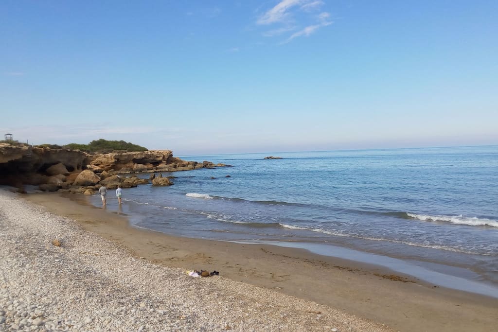 Playa tranquila
