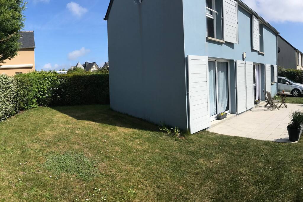 Jardin + terrasse