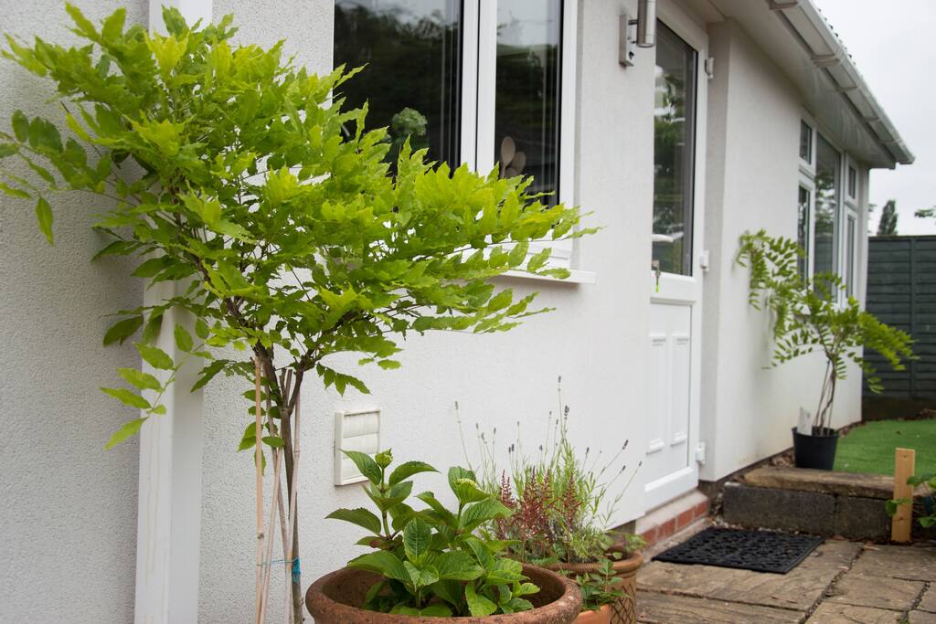 Beautiful garden chalet in peaceful location