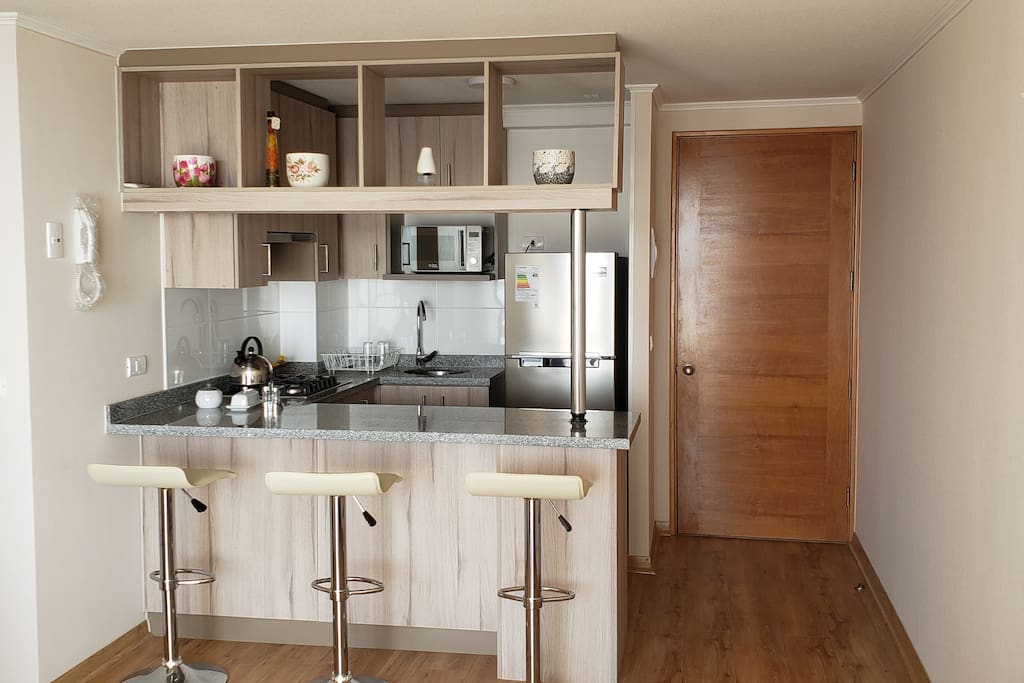 Cocina Americana Equipada.