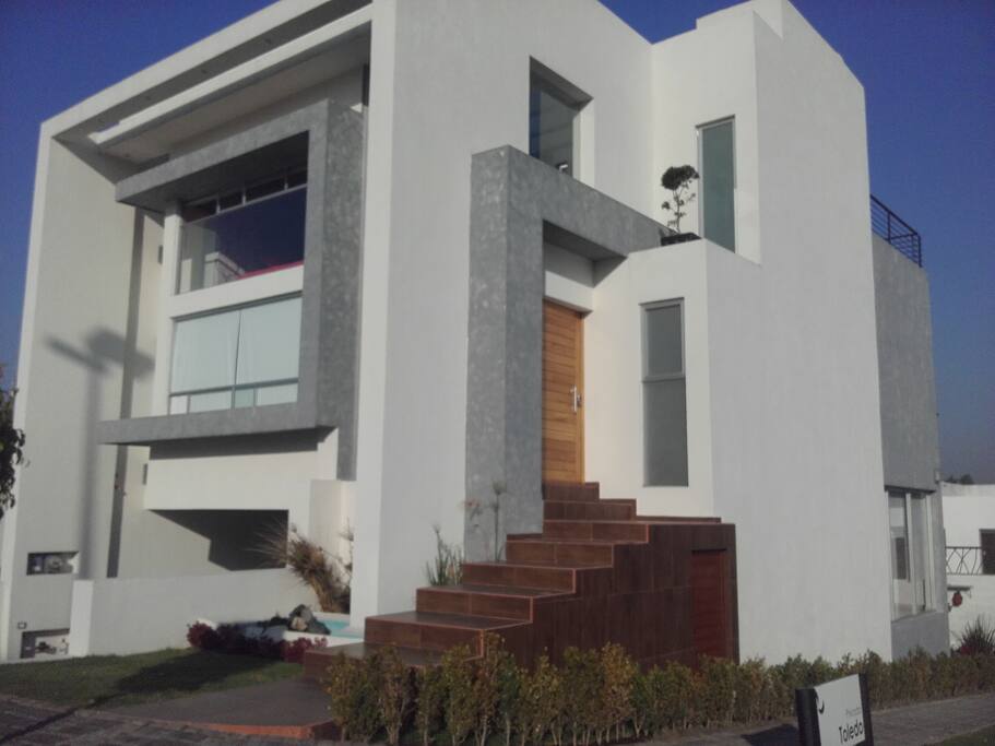 Fachada de la casa
