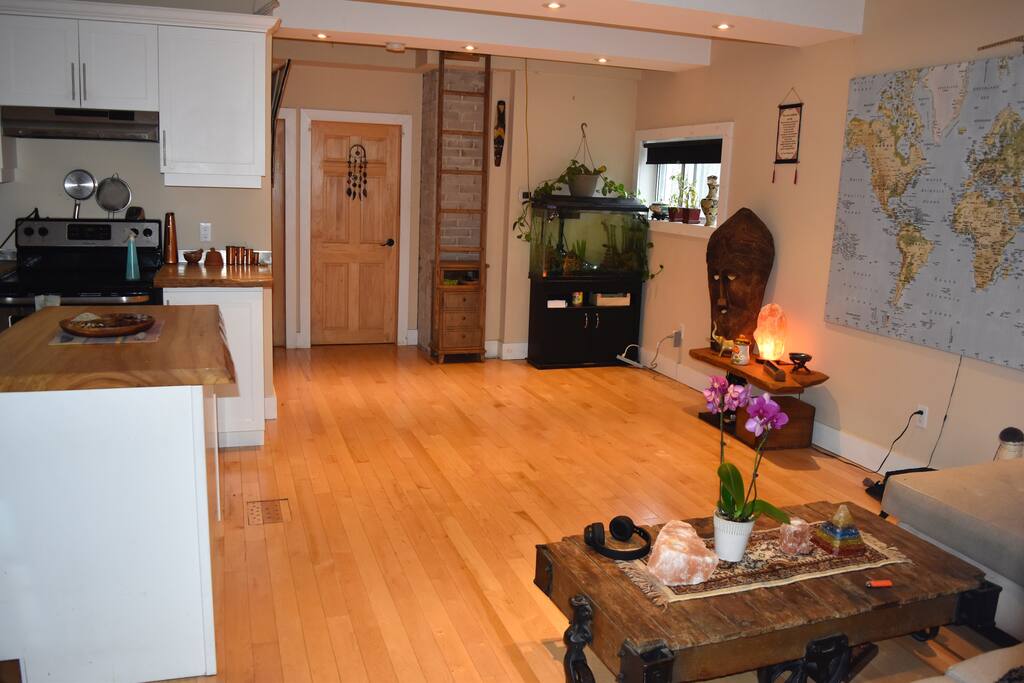 View from the front door