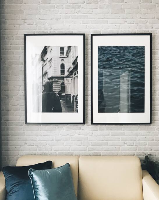 2 seat sofa with some of my shots in your living area